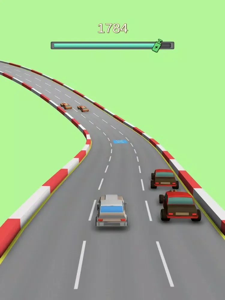 Capturas de pantalla de Tap Drift - endless racing iPad 