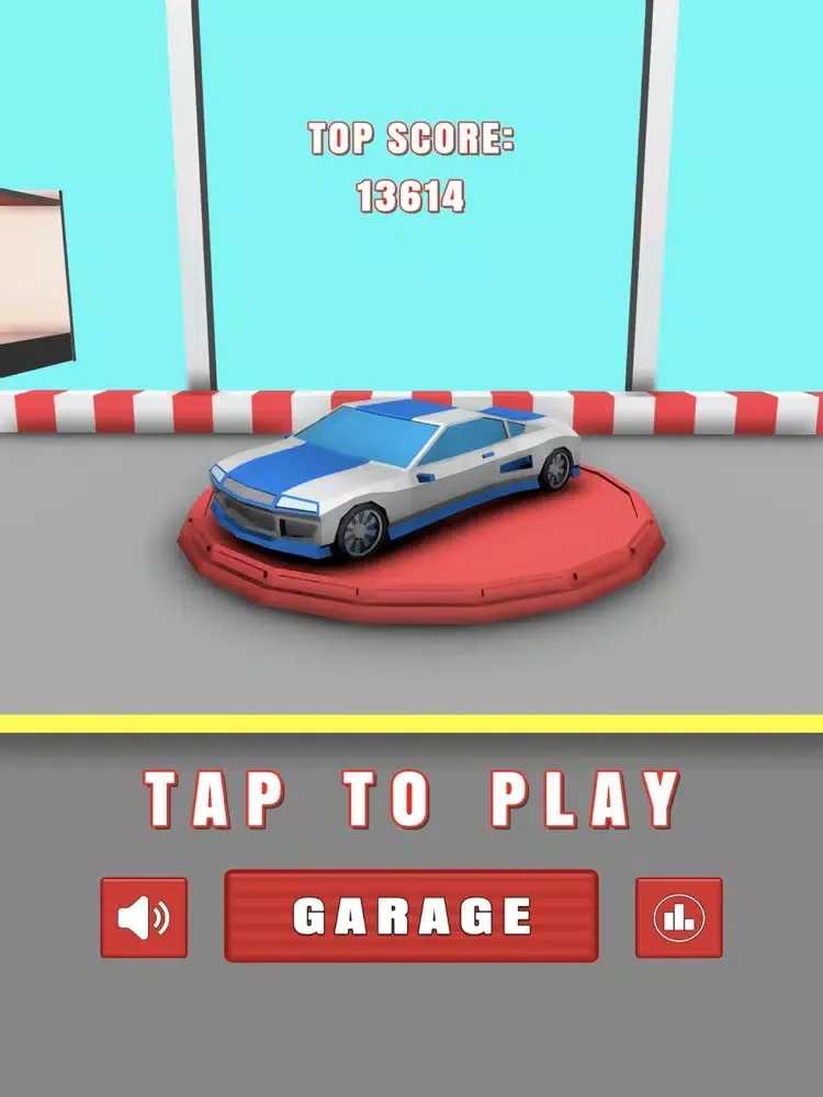 Capturas de pantalla de Tap Drift - endless racing iPad 