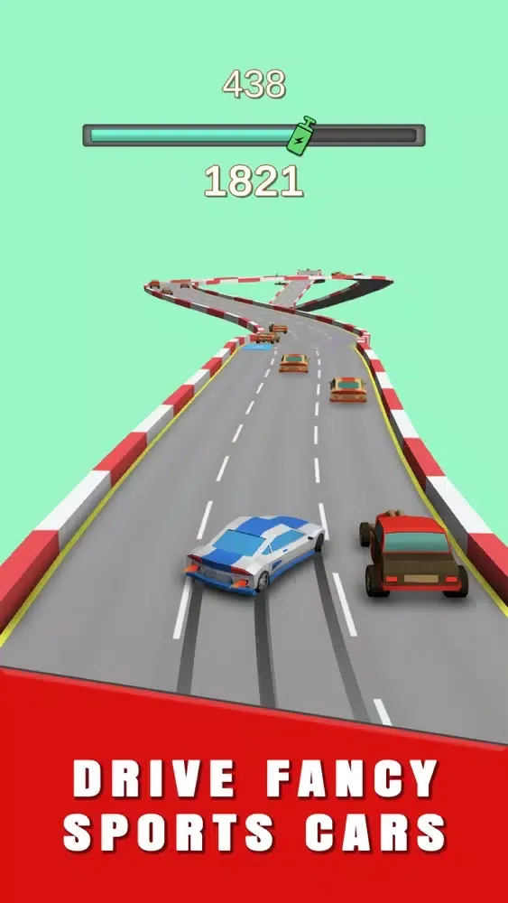 Capturas de pantalla de Tap Drift - endless racing