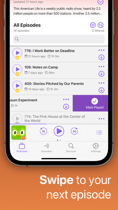صور Mimir: Premium Podcast Player