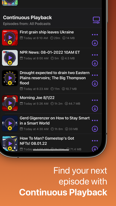 صور Mimir: Premium Podcast Player