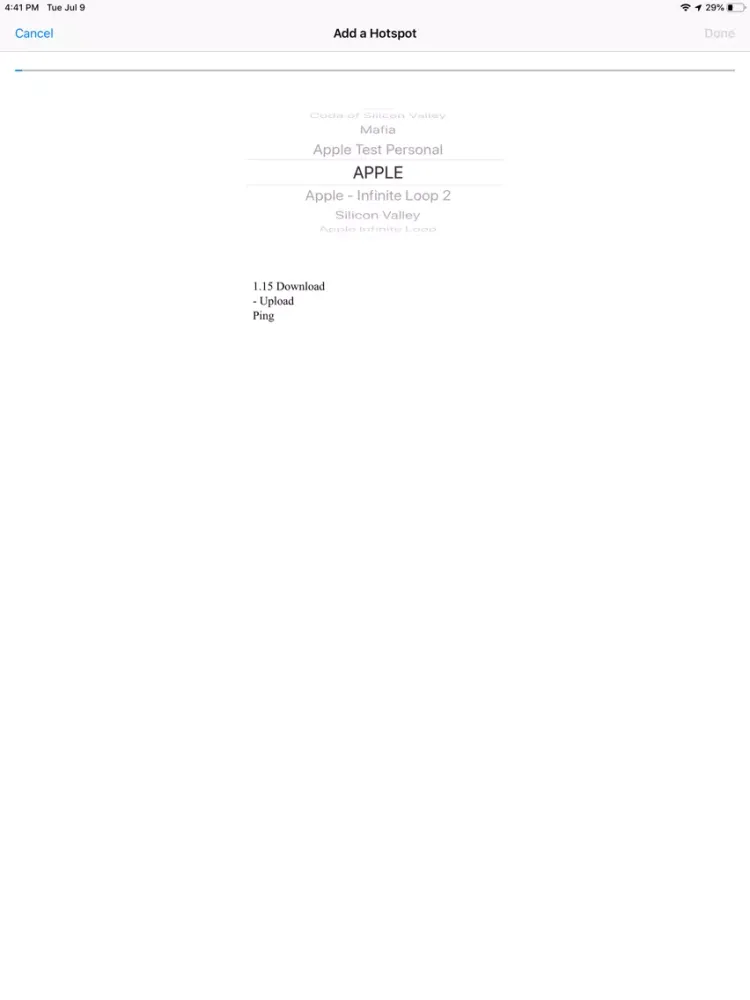 YAWA - Yet Another WiFi App iPad  スクリーンショット