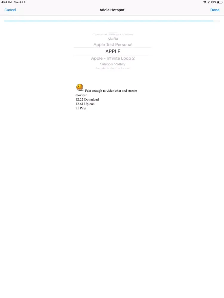 YAWA - Yet Another WiFi App iPad  スクリーンショット
