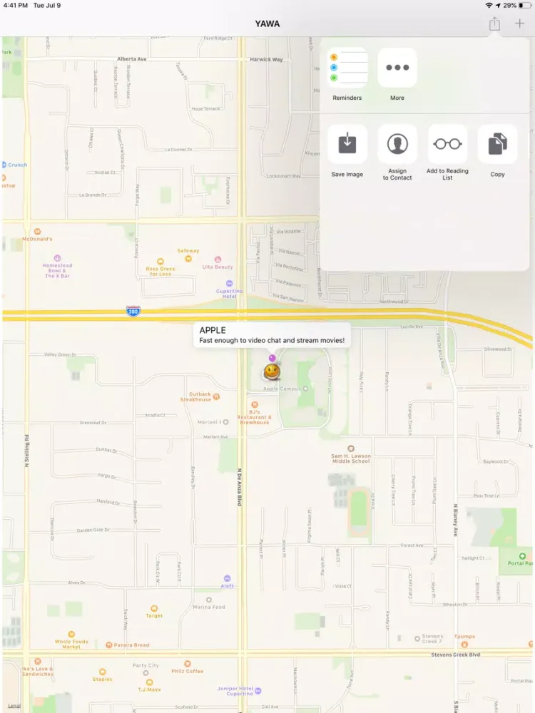 YAWA - Yet Another WiFi App iPad  スクリーンショット