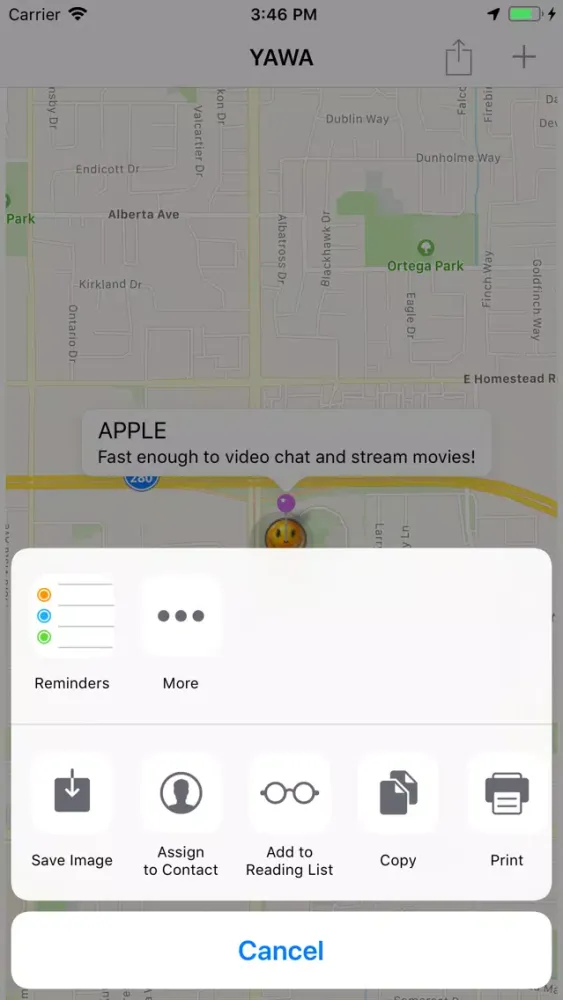 YAWA - Yet Another WiFi App スクリーンショット