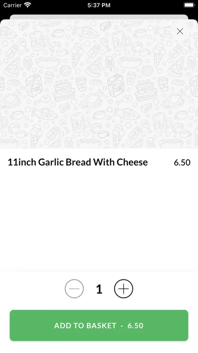 Zrzuty ekranu Grantham Pizza Hot.
