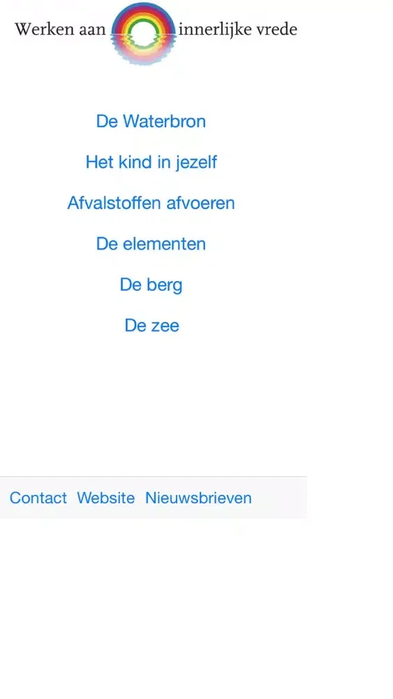 Werken aan innerlijke vrede Ekran Görüntüleri