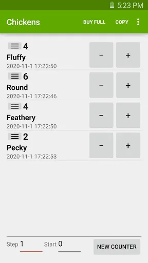 Click 2 Tally Lite Screenshots