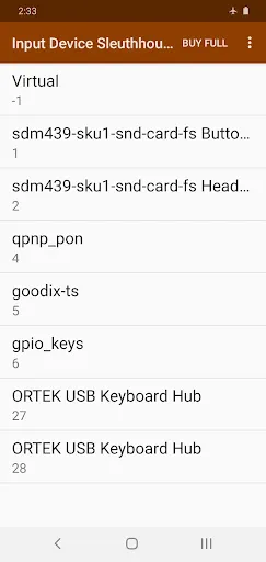 Input Device Sleuthhound Lite Ekran Görüntüleri