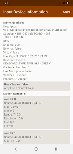 Input Device Sleuthhound Lite Ekran Görüntüleri