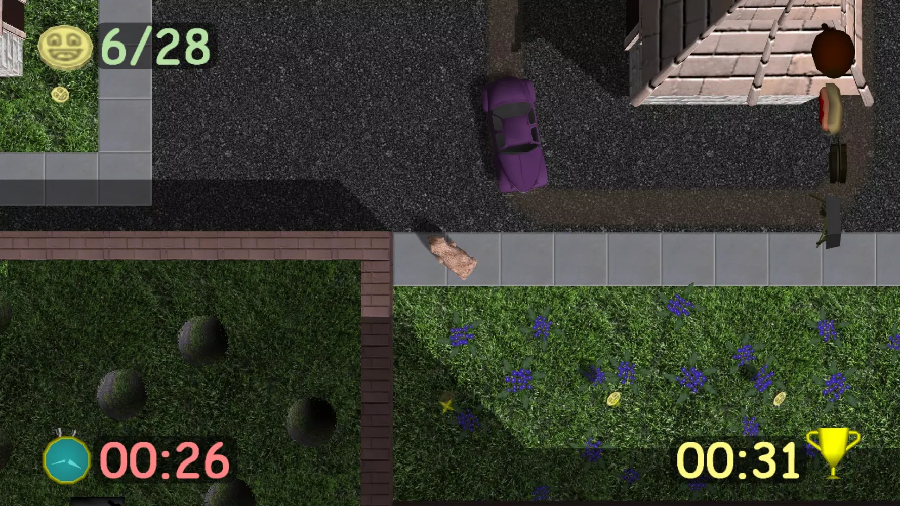 Roscoe the Scruff Ball Demo Screenshots