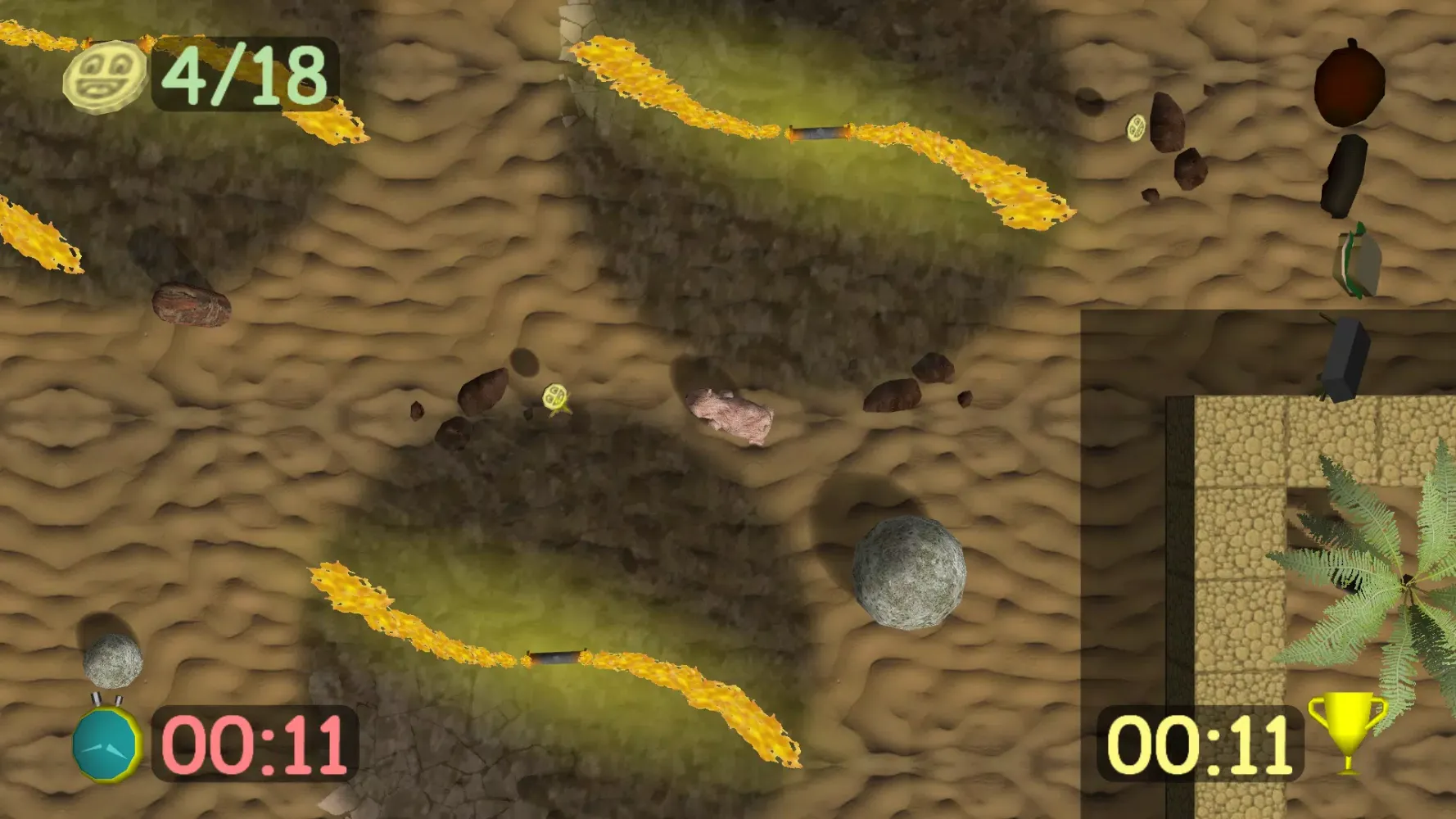 Roscoe the Scruff Ball Demo Screenshots