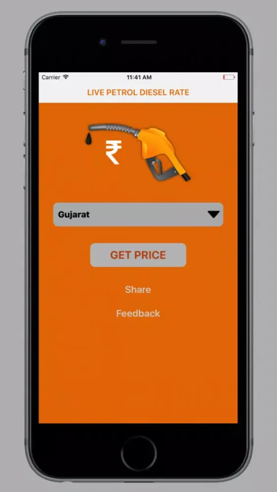 Petrol Diesel Rate Live स्क्रीनशॉट