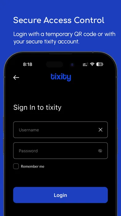 tixity Scanner Screenshots