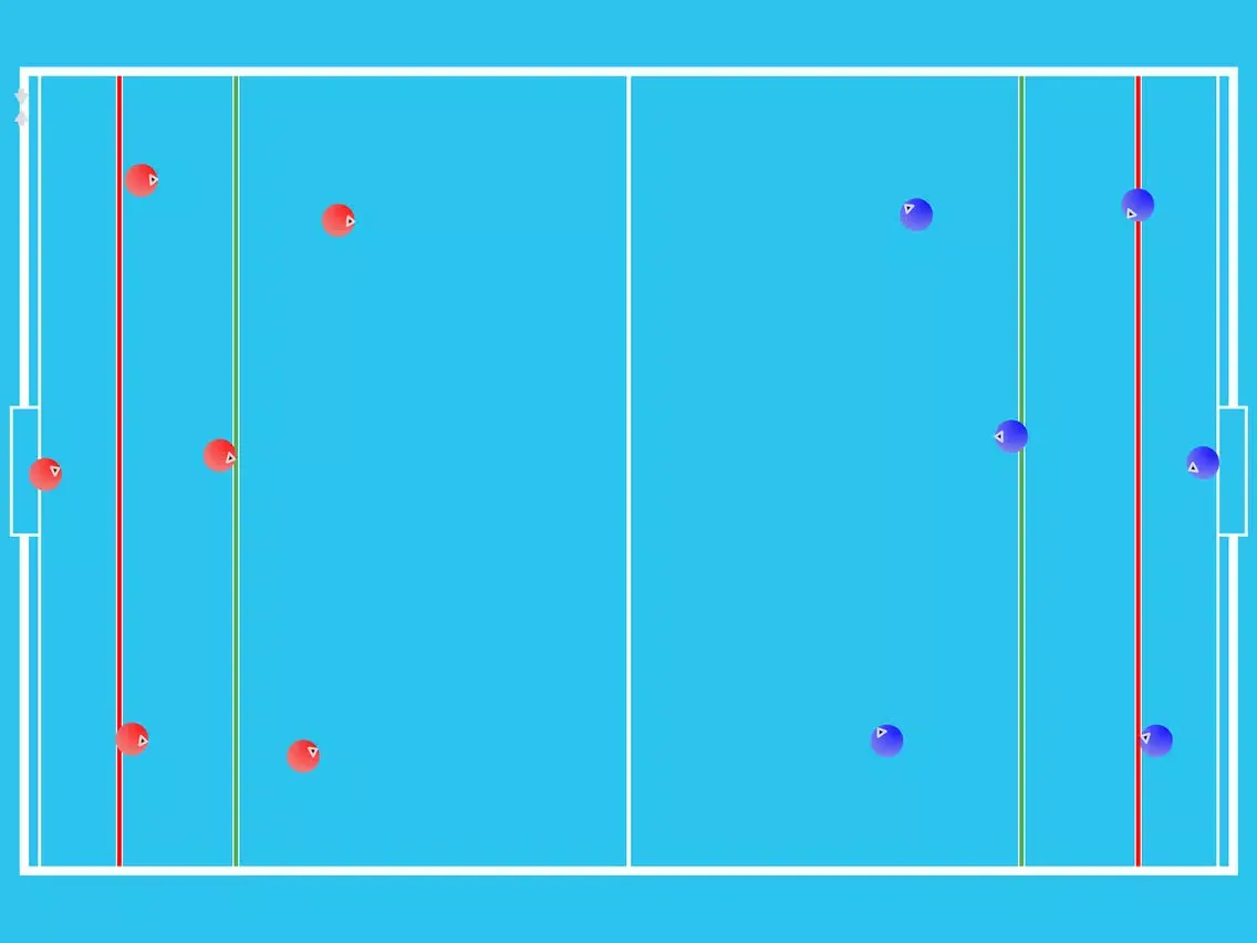 Capturas de tela do Water Polo Coach Elite iPad 