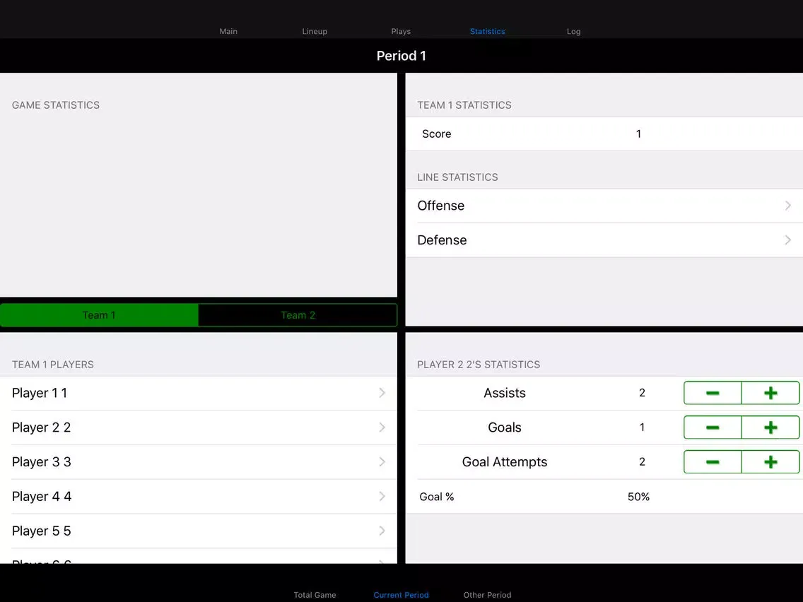 Capturas de tela do Water Polo Coach Elite iPad 