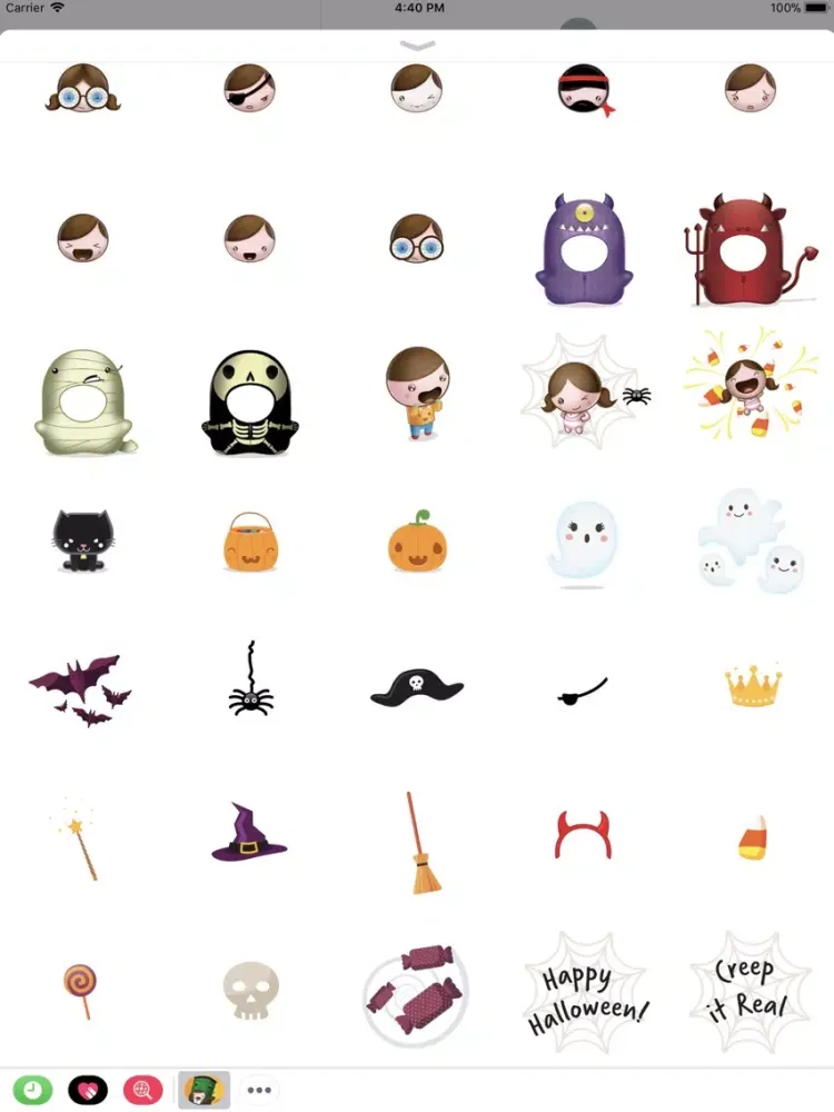 Kami and Dani - Halloween Set iPad  Screenshots