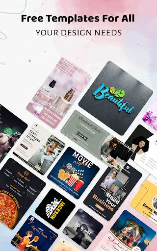 Flyers & Invitation Card Maker Screenshots