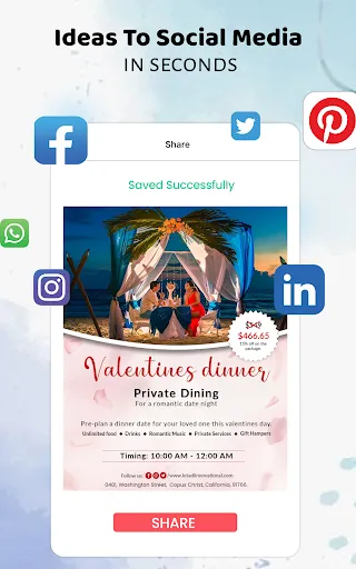 Flyers & Invitation Card Maker Screenshots