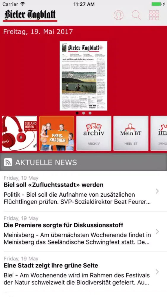 Bieler Tagblatt应用截图