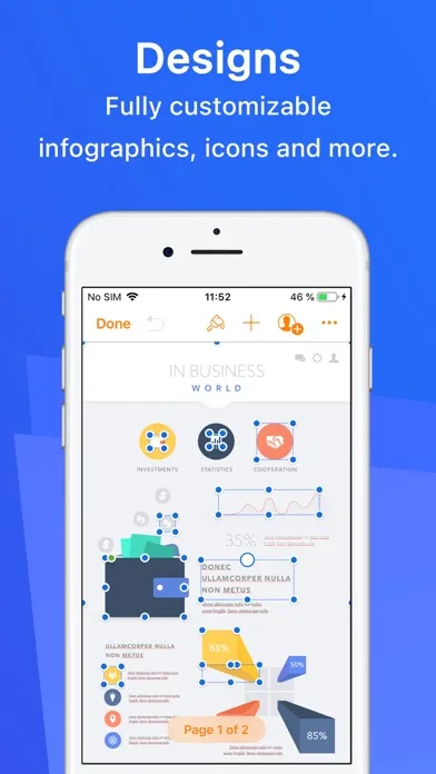 Infographics Prime - Templates سکرین شاٹس