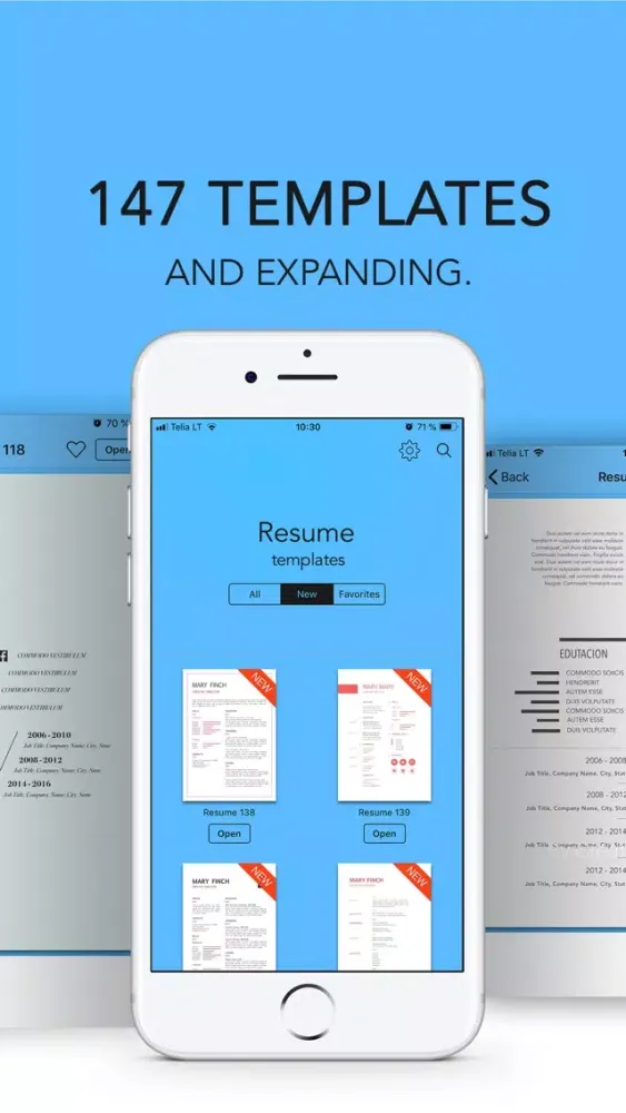 Resume Templates应用截图