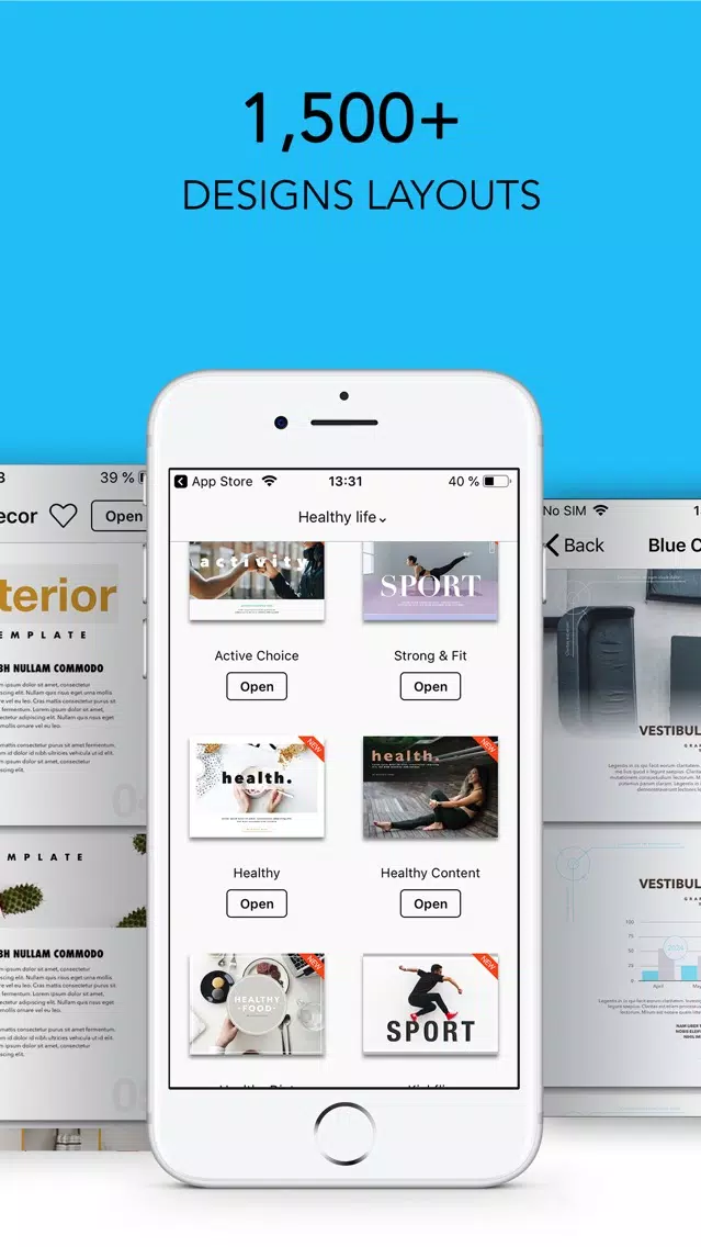 Templates for Keynote Screenshots