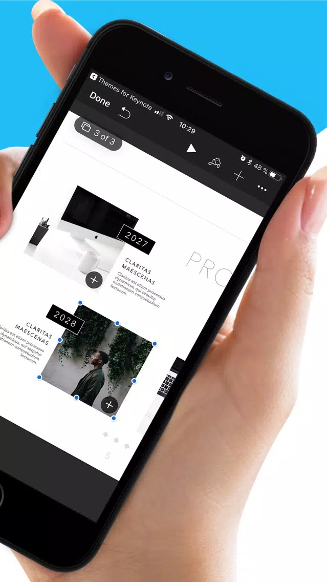 Templates for Keynote Screenshots