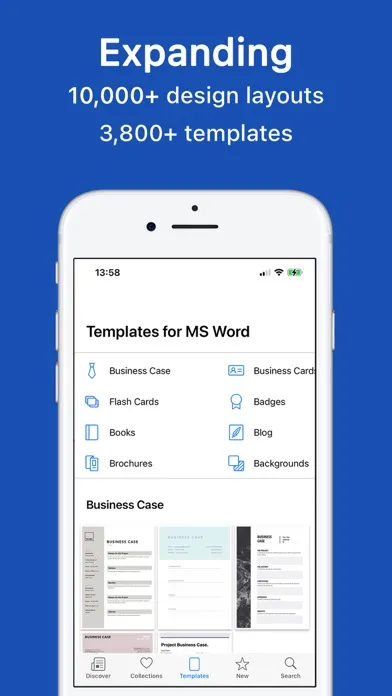 Templates for MS Word - DesiGN स्क्रीनशॉट