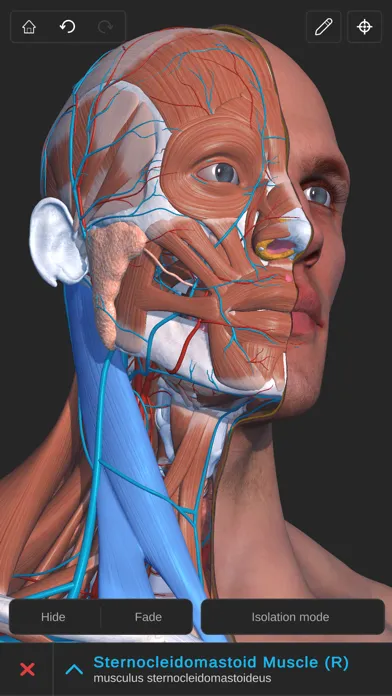 Ảnh chụp màn hình của Visual Anatomy 3D - Human Body
