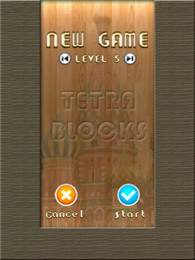 Ảnh chụp màn hình của Tetra Blocks iPad 