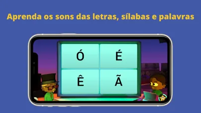 Zrzuty ekranu GraphoGame Brasil
