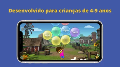 Zrzuty ekranu GraphoGame Brasil