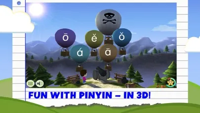 Capturas de tela do GraphoGame Pinyin