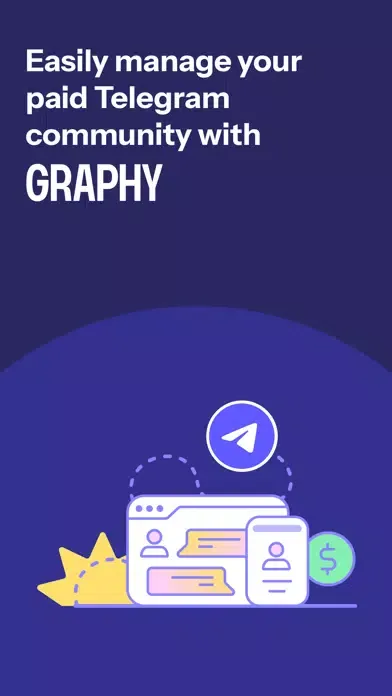 Graphy: Telegram Subscriptions سکرین شاٹس