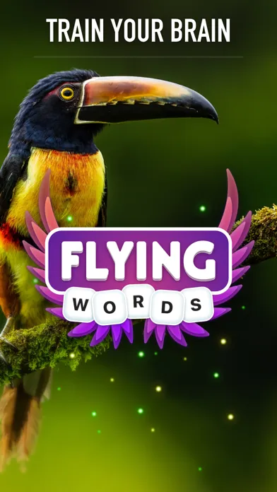 Zrzuty ekranu Flying Words: Train Your Brain