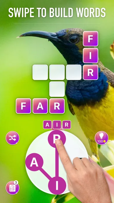 Zrzuty ekranu Flying Words: Train Your Brain