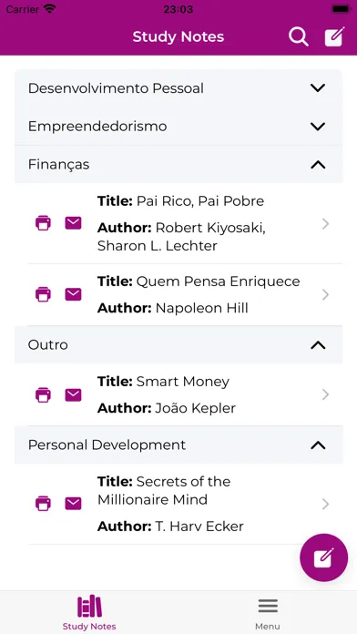 Captures d'écran de Study Notes AI - Reading Notes