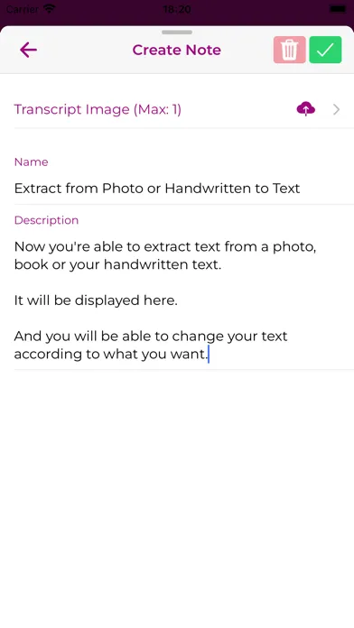 Captures d'écran de Study Notes AI - Reading Notes