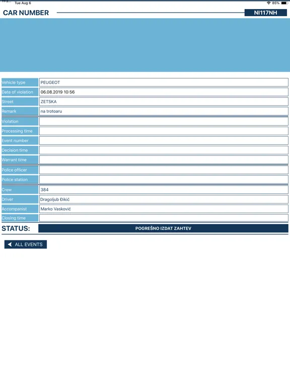 Capturas de pantalla de S4VT Reports iPad 