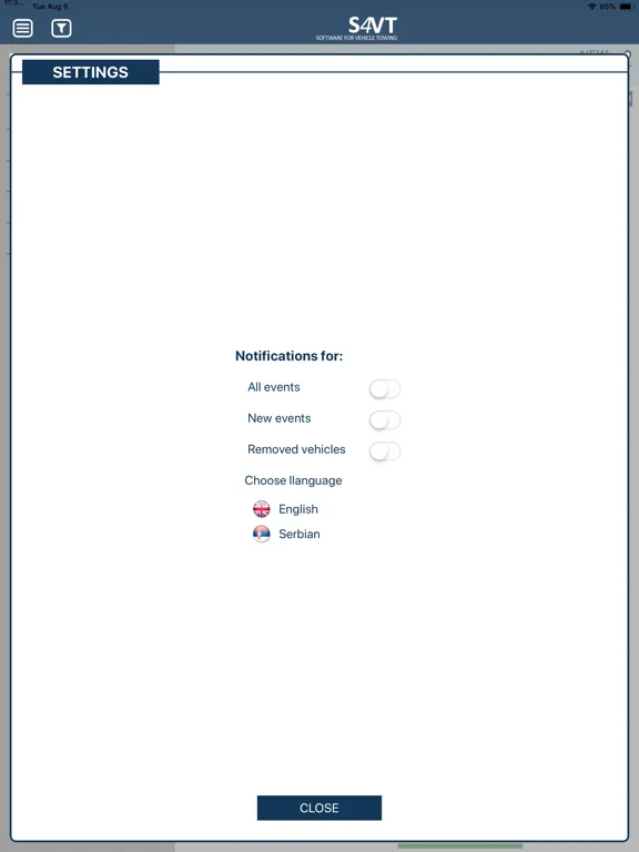 Capturas de pantalla de S4VT Reports iPad 