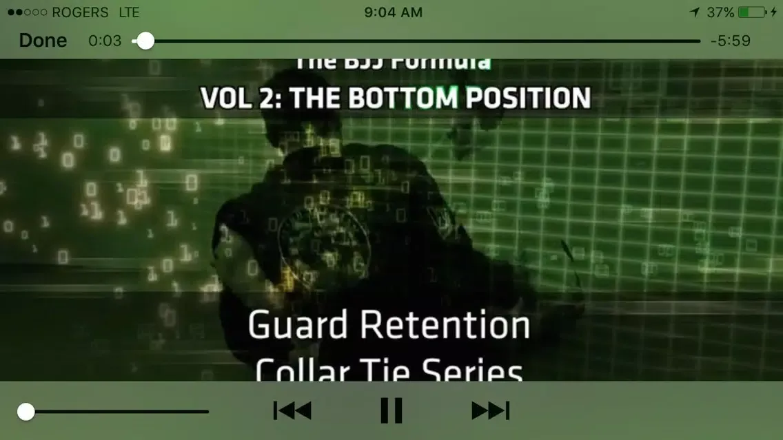 ภาพหน้าจอของ BJJ Guard Game