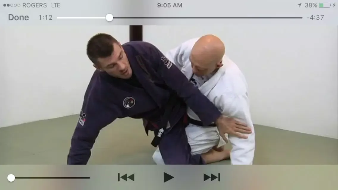 ภาพหน้าจอของ BJJ Guard Game