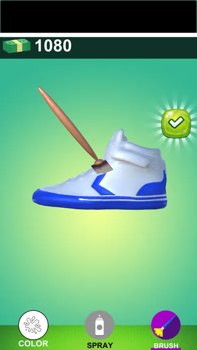 Sneaker 3D Painting Art DIY स्क्रीनशॉट