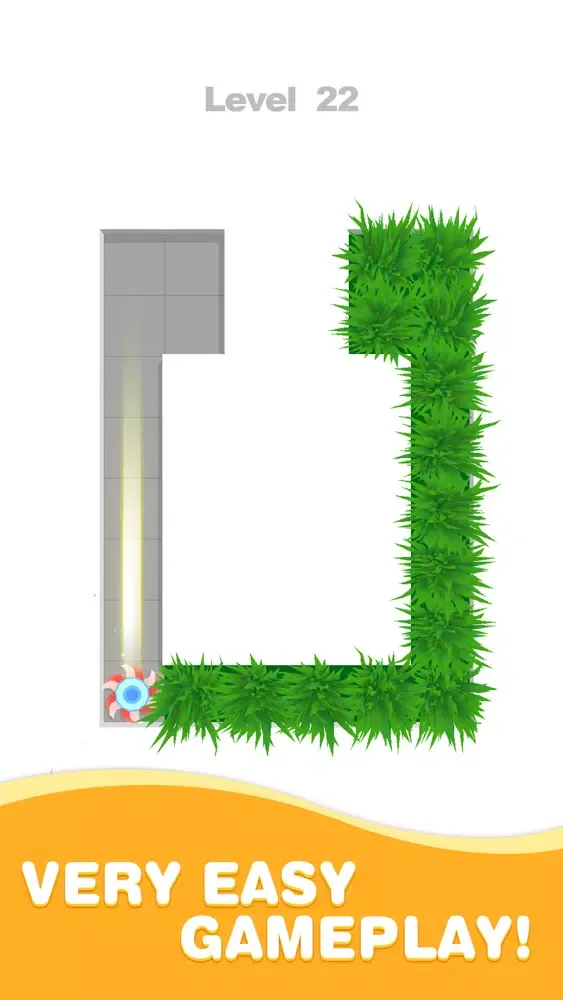 Ảnh chụp màn hình của Grass Cutting 3D - Fun Puzzle