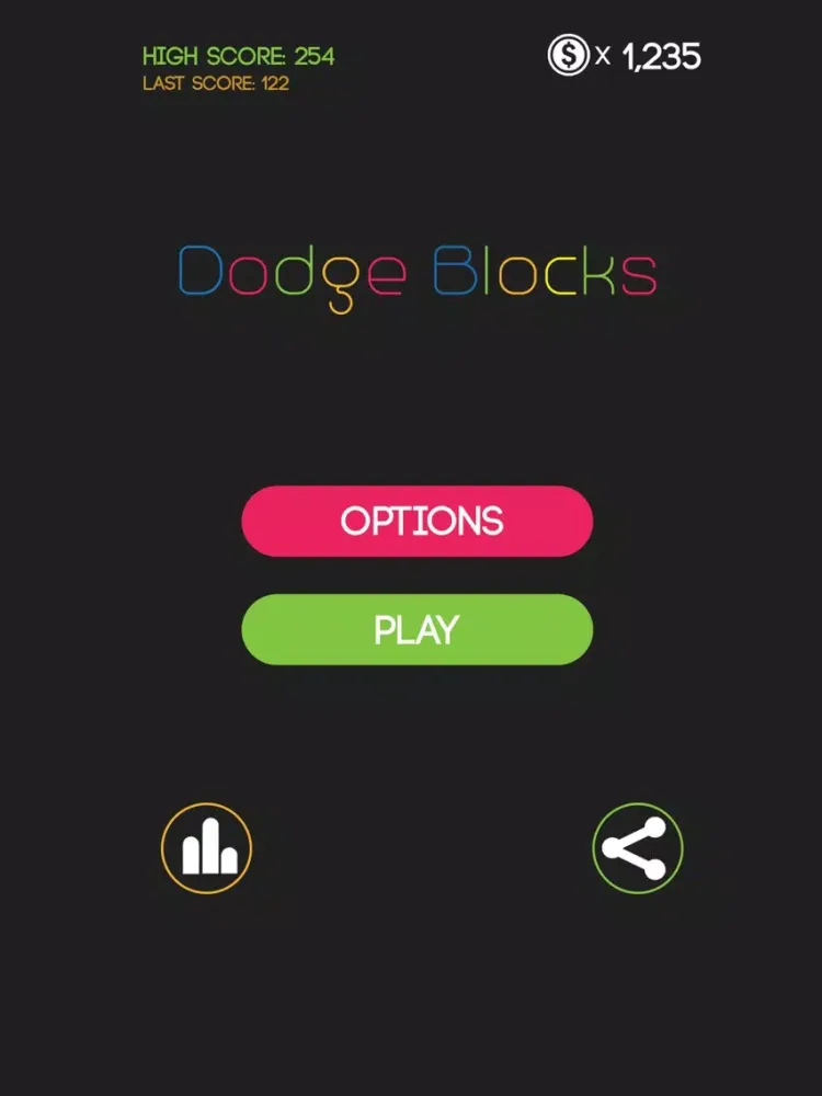 Dodge Blocks- Avoid the Blocks iPad  Ekran Görüntüleri
