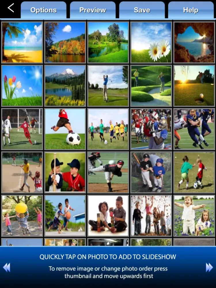 Slideshow 365 iPad  스크린샷