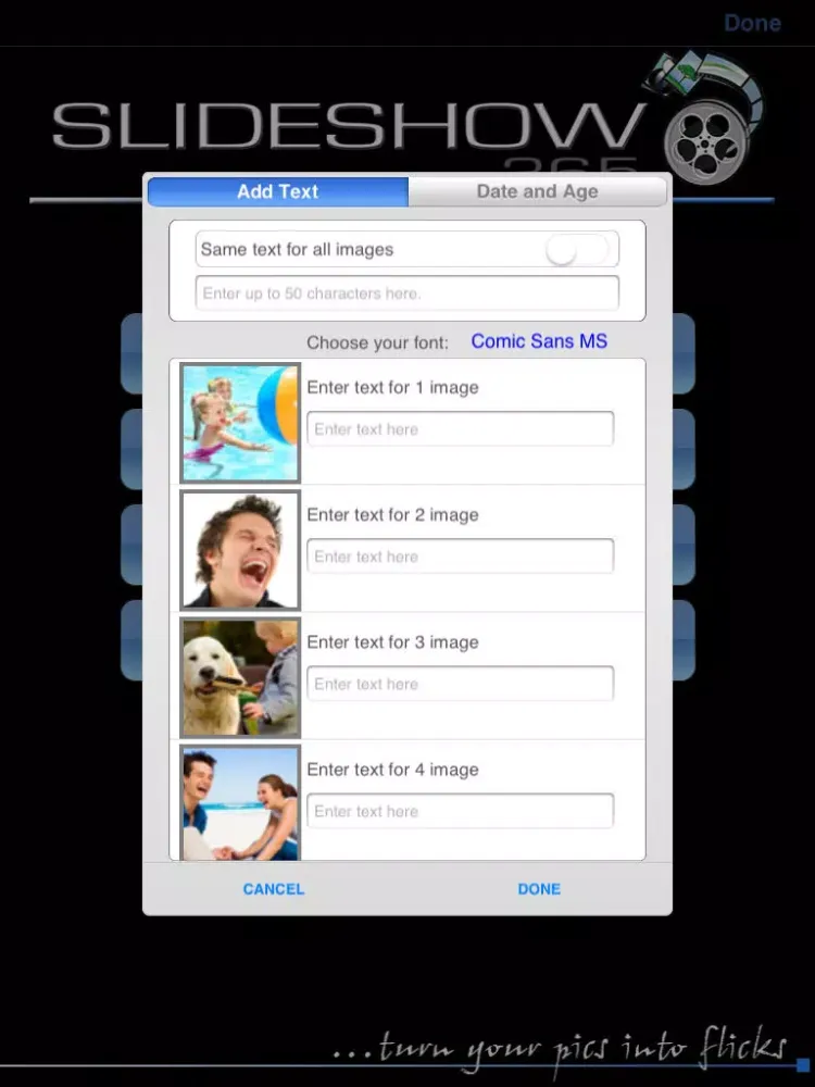 Slideshow 365 iPad  스크린샷