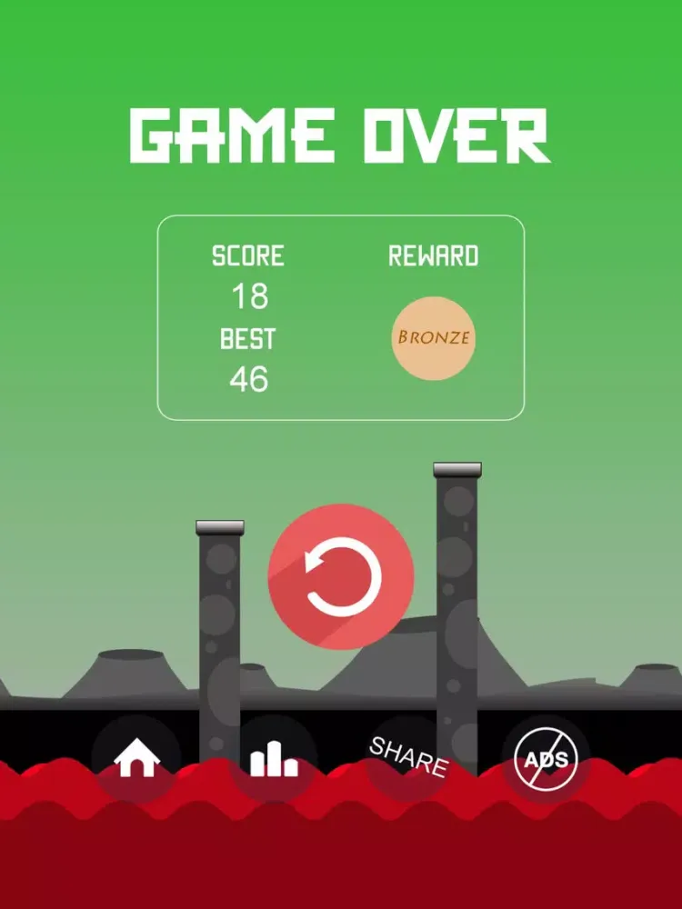Space Man Super Jump iPad  스크린샷