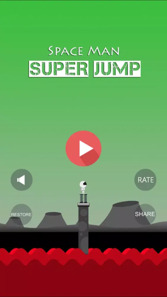 Space Man Super Jump 스크린샷